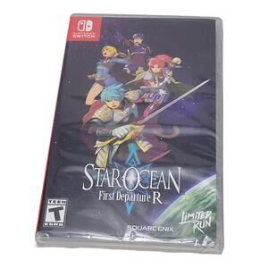 STAR OCEAN FIRST DEPARTURE R Switch Limited Run #297 Nintendo LRG New Sealed